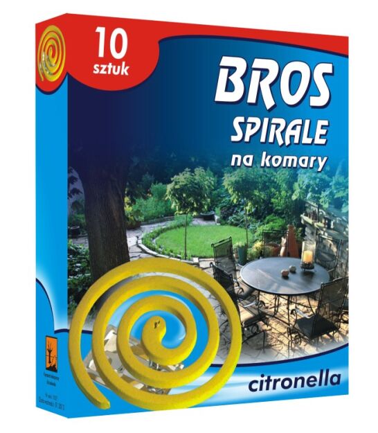 Spirale na KOMARY Citronella 10 SZT.